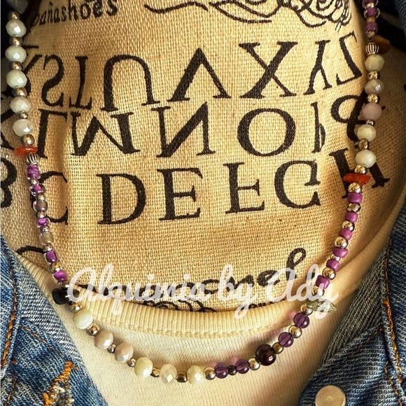 Alquimia Multicolor Beaded Necklace - Picture 3 of 3